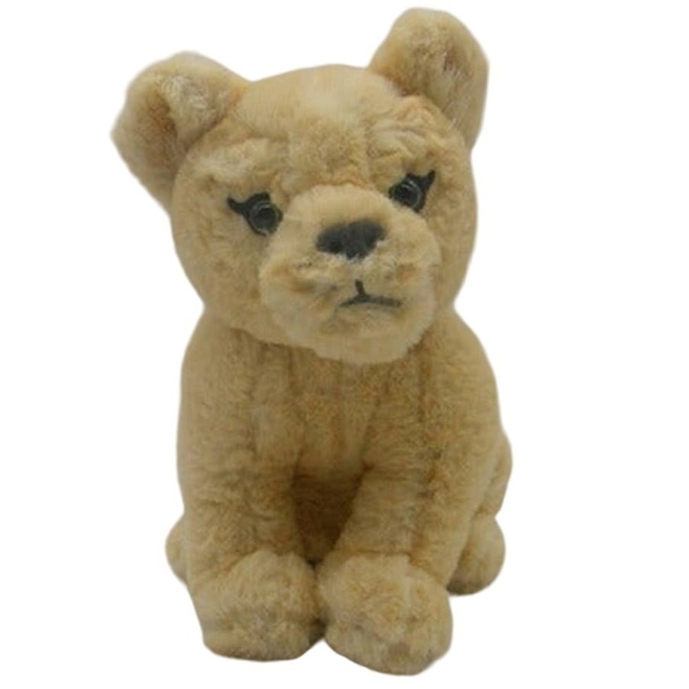 Disney The Lion King Nala Plush Stuffed Animal Lion Cub Sitting Toy Gold Tan
